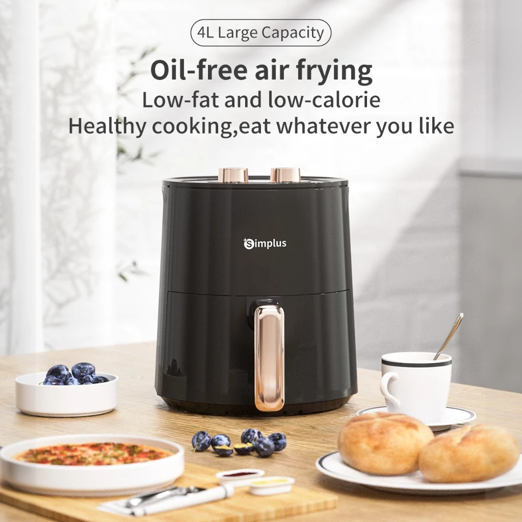 Simplus Air Fryer 5L Black White Philippines Multifunctional