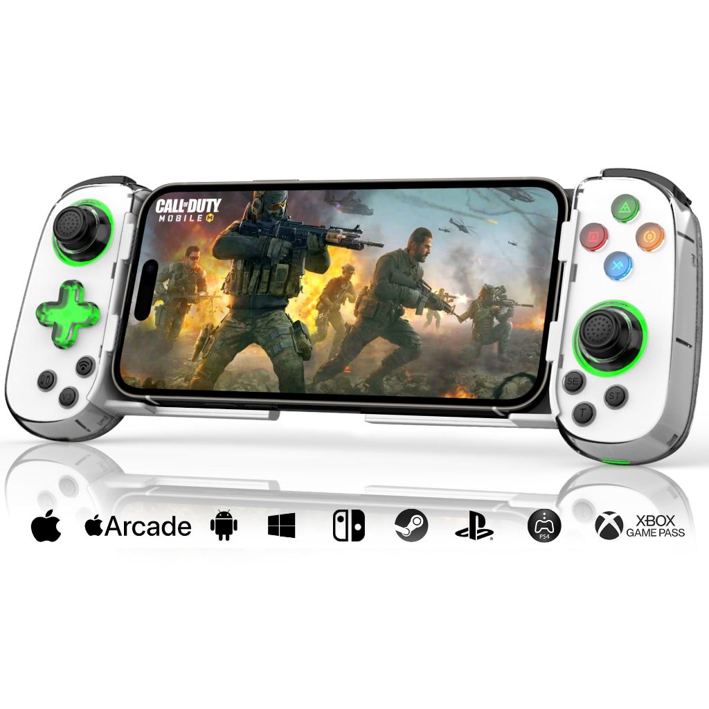 D7 Wireless Controller for iPhone/Android/PC/iPad/Tablet/APPL Arcade MFi  Games/Switch/PS4, Support Streaming on PS/Xbox/PC Console, Cloud Gaming  Gamepad Joystick | Shopee Philippines