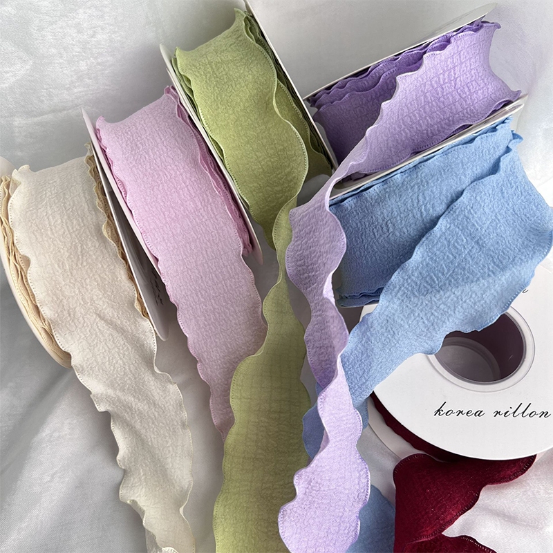 10 Yards Gift Wrapping Packaging Ribbons Flower Gift Cake Handmade DIY ...