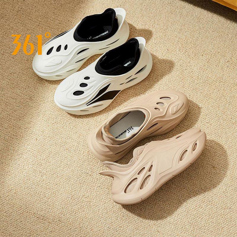 361 Degrees Whale Men Hole Shoes Outdoor Slippers 672331122 | Shopee ...