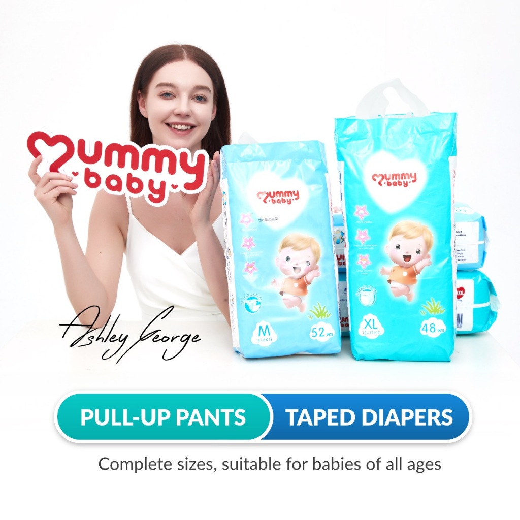 MUMMYBABY Super Absorbent and Quick Dry Soft Care Diaper Pull-up Pants ...