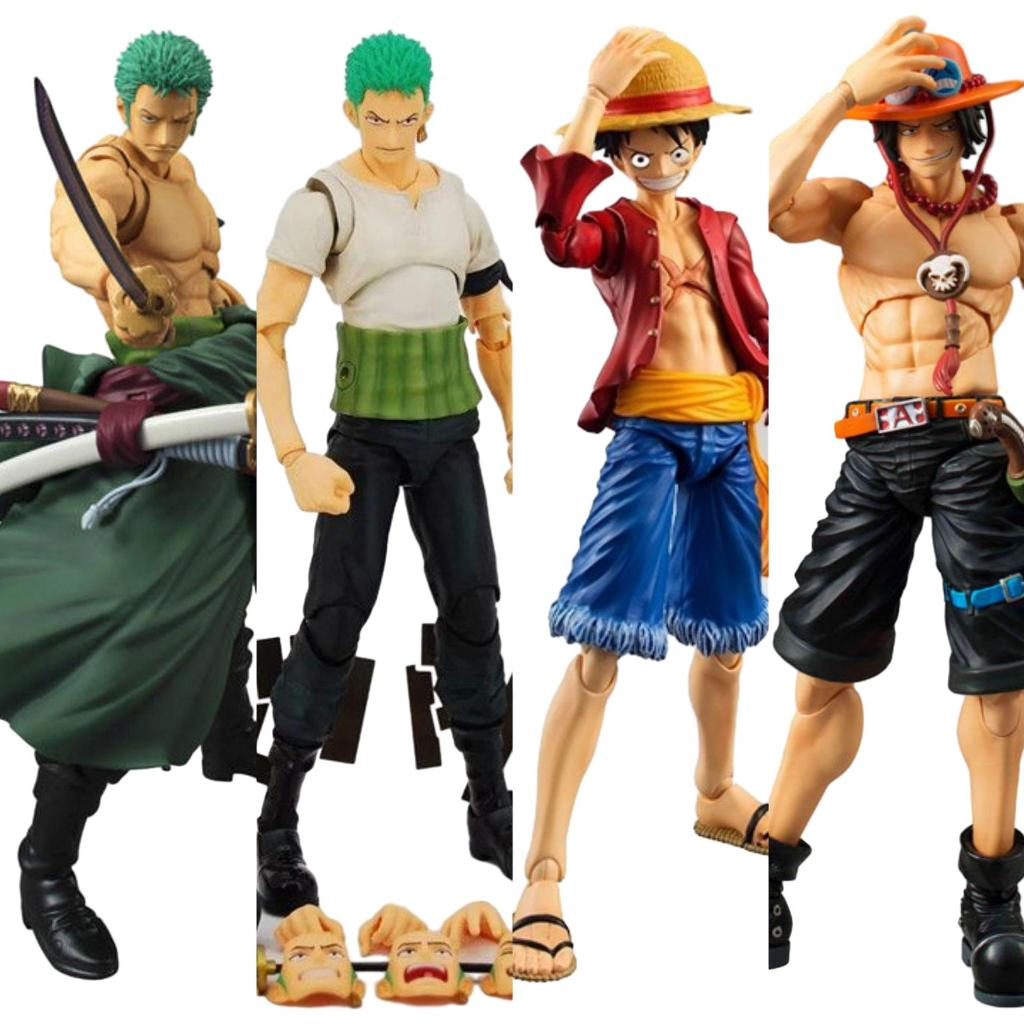 Anime One Piece Monkey D Luffy Pvc Action Figure Collection Statue Model  Children Toys Doll 17 cm