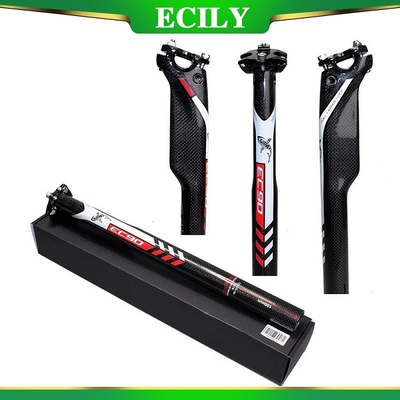 ECILY Full Carbon MTB Bicycle Seatpost Seat Tube Bike Seatpost Broken