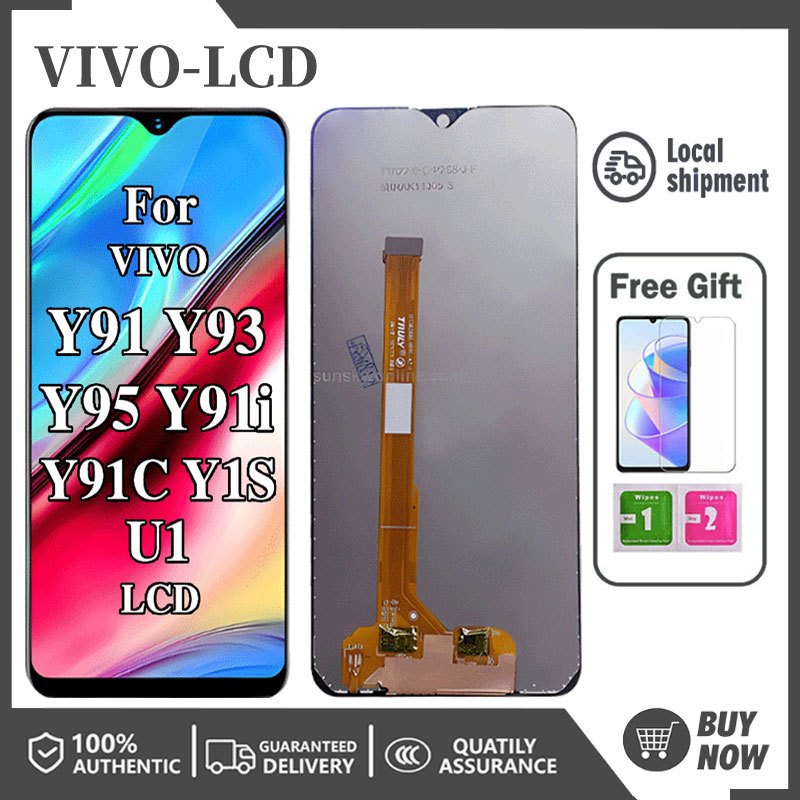 For Vivo Y91 Y93 Y95 Y91i Y91C Y1S U1 LCD Digital Touch Screen Display Assembly for Replacement