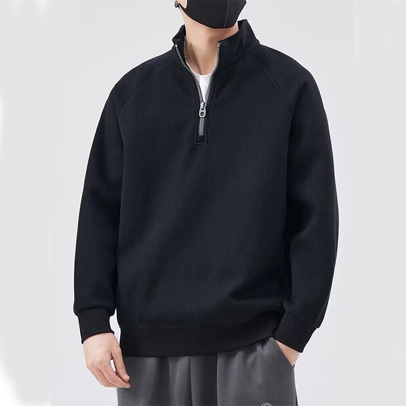Half neck sweatshirt on sale