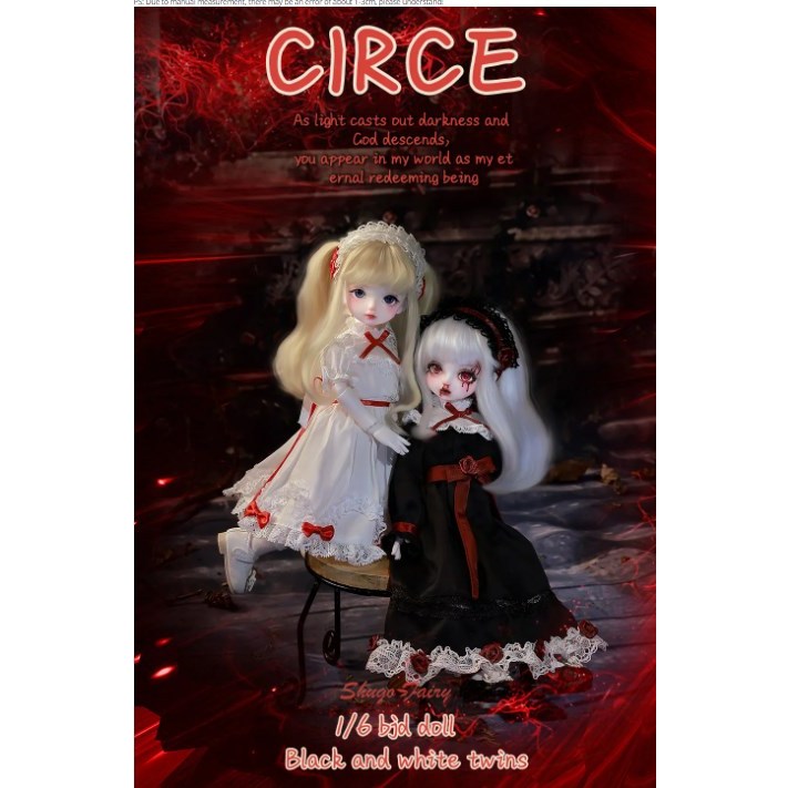 Circe (Mulberry) and Blythe in Pumpkins - 7Y