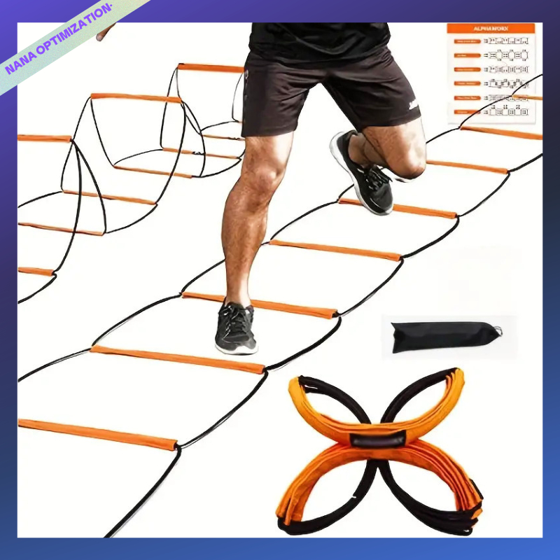 6/8/10/12/16/20rungs Agility Ladder Speed Training Equipment ...