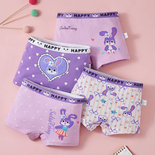 Kids Little Girls Underwear Toddler Baby 100% Cotton Soft Briefs Panties  Cartoon Big Girls Undies 1-10 Years (Pack of 6)
