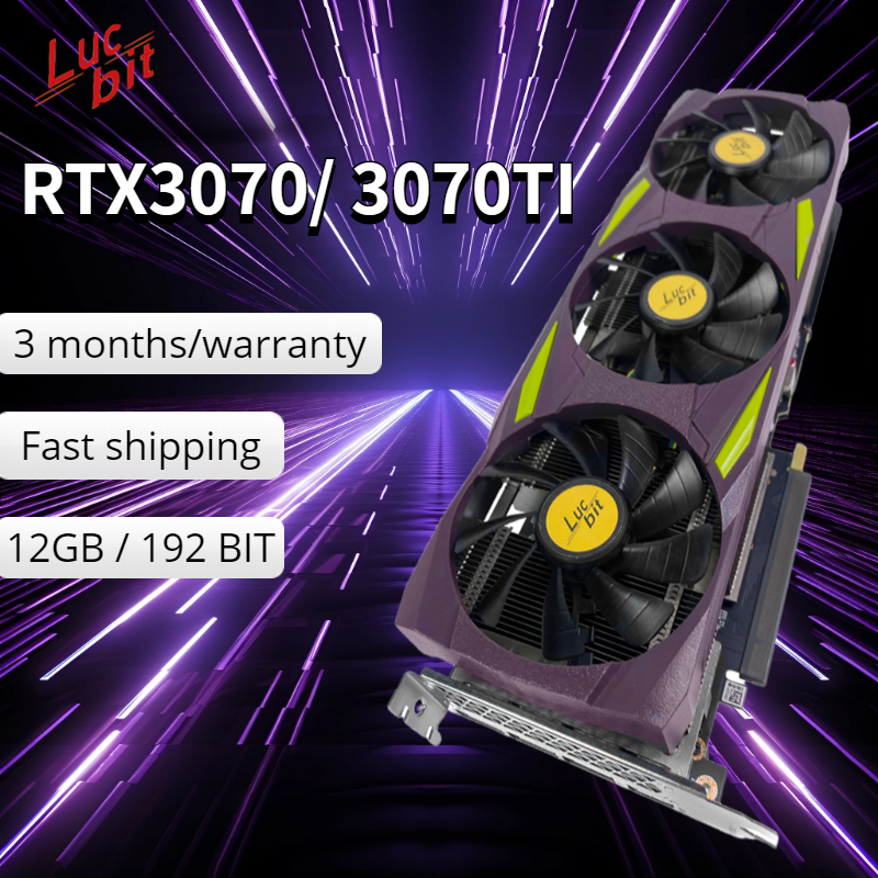 LUCBIT Rtx 3070 Rtx 3070 Ti 8GB Original GDDR6X Graphics Card Non LHR