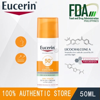 Eucerin gel-cream oil control dry touch spf 50+ 50ml 1.7fl.oz