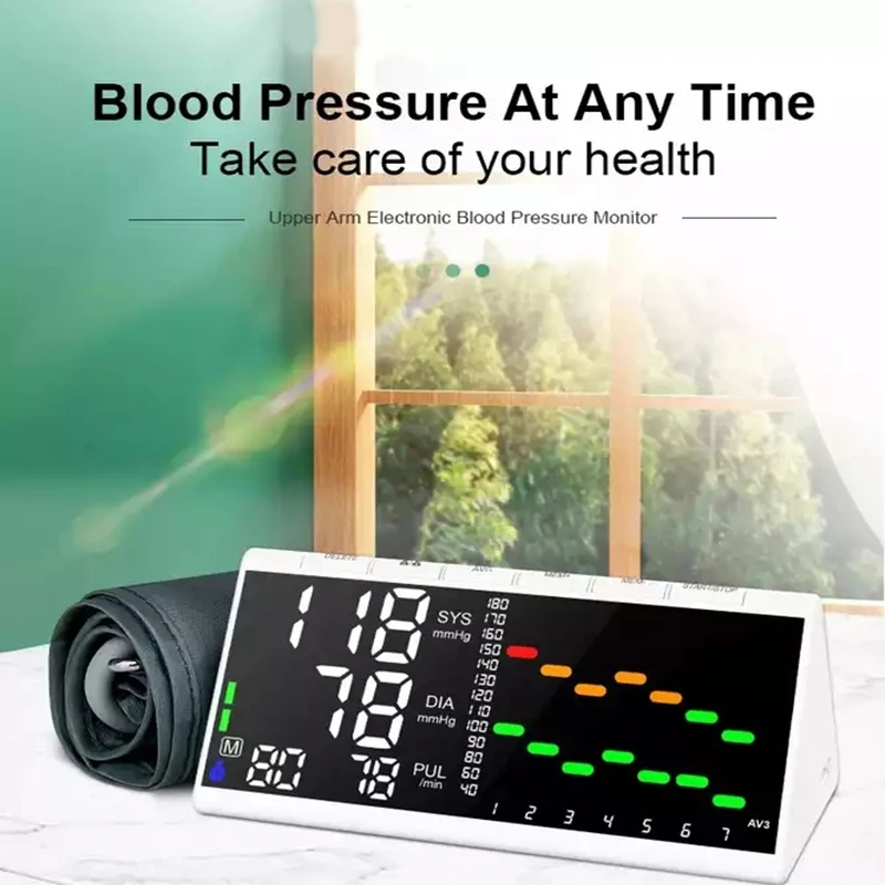 LED color large screen rechargeable household portable upper arm ...