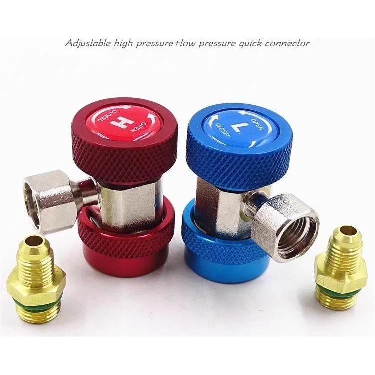 Quick Coupling R134a/R22 Car Air Cond Manifold Gauge