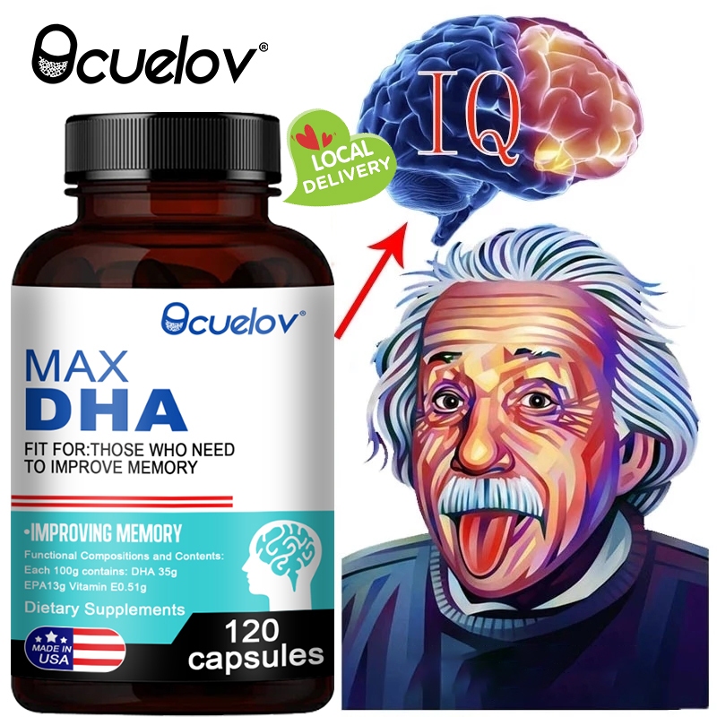 Bcuelov Brain Supplement Helps Support Brain, Eye and Heart Health