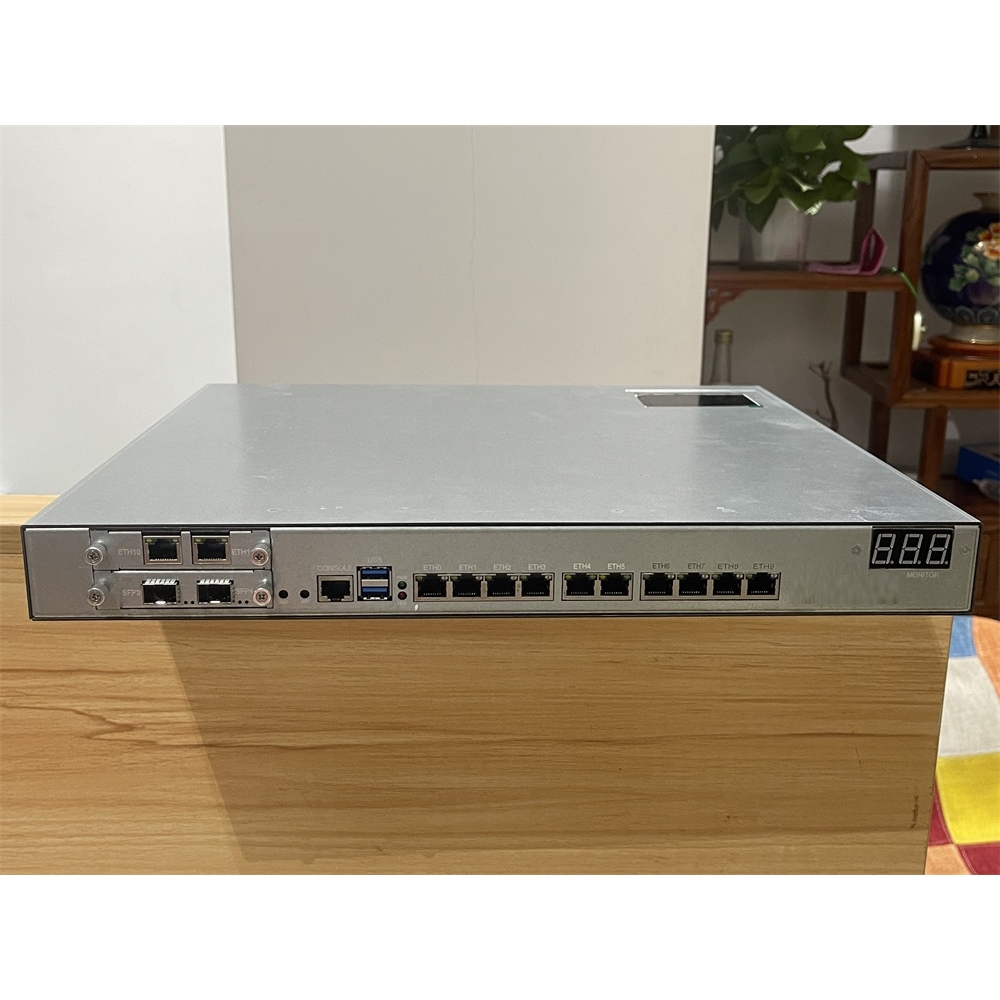 1U Rackmount 8 Cores Firewall Router Intel Core i7 9700 octa Core with ...