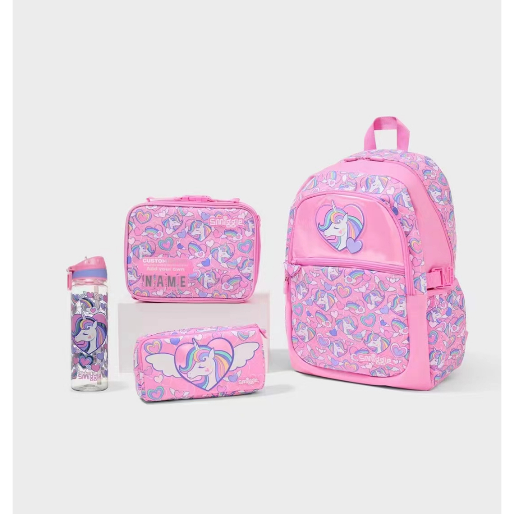 Smiggle Unicorn Fly High Classic Attach Backpack | Shopee Philippines