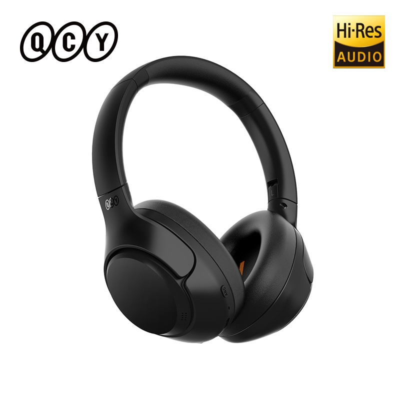 QCY H3 ANC Wireless Headphones Bluetooth 5.4 HiRes Audio 43dB Active