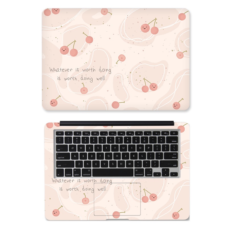2pcs Laptop Cover Sticker Girl Cute Simple Pink Gentle Style Design Laptop Computer Office Dormitory Student Laptop Computer Skin Art Decal 12 13 14 15 17inch Shopee Philippines