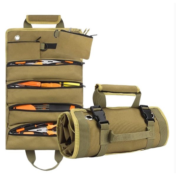 MultiPurpose Tool Bag Multi Pocket Hardware Tools Pouch Portable Tool