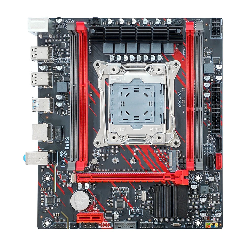 X99 Motherboard Cpu Ram Kit Ddr3 E5-2680V4 Cores:12 16GB 32GB 64GB ...