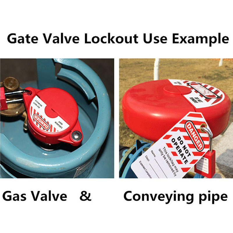 Insulated Gate Valve Lockout Tank Tank Gas Gate Valve Fit 1-2.5 Inch ...