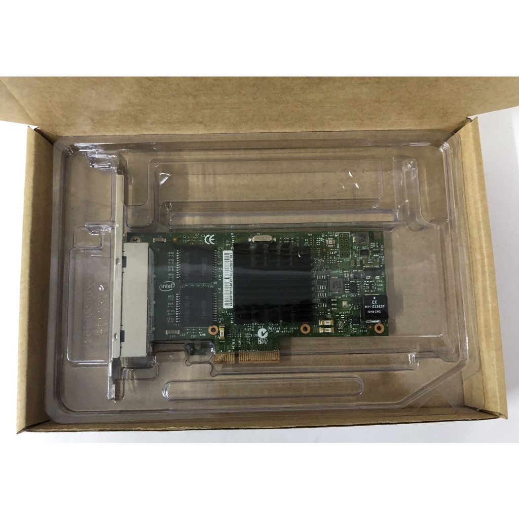 Intel Original I350T4V2 4x1Gbe I350-T4 4-Ports RJ-45 PCIe 2.1 x4 ...