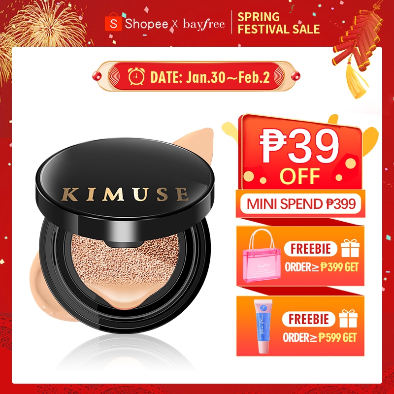 KIMUSE Air Cushion BB Cream Longlasting Waterproof Flawless Matte Finish Foundation Cosmetics