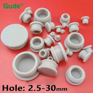 2.5mm -30mm Grey Conical Snap-on Silicone Rubber T Type Plug Blanking ...
