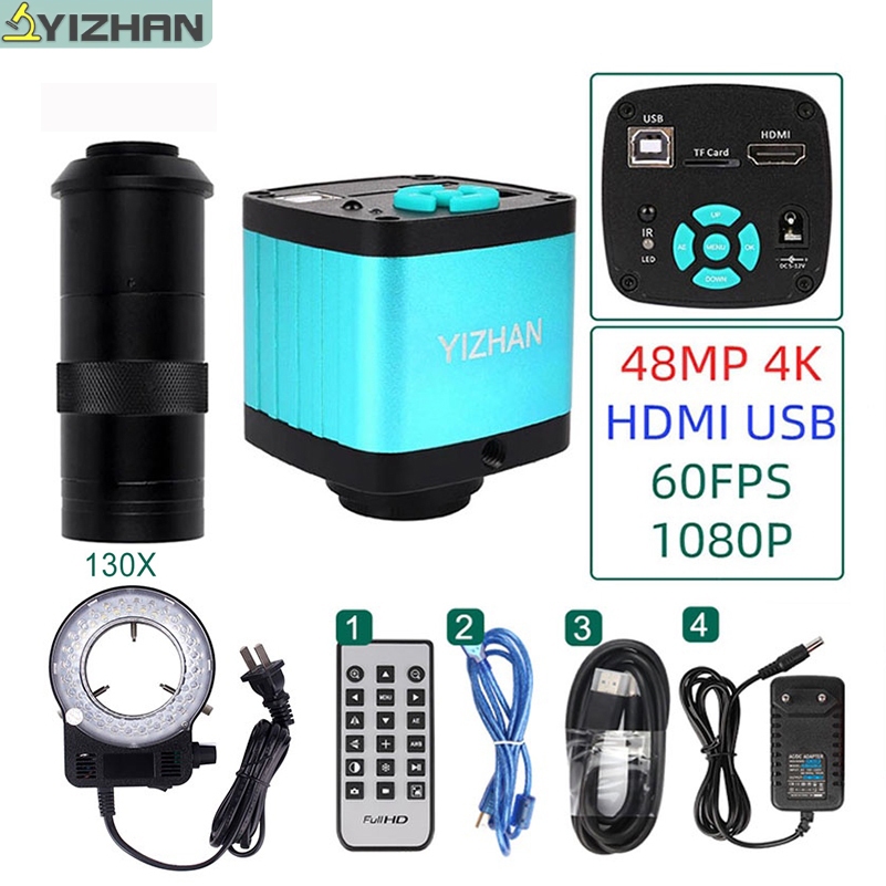 YIZHAN Industrial Video Microscope Camera Full HD 13MP 38MP 48MP ...