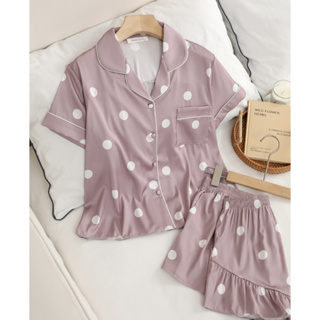 New Modal Short Pajamas Women Sleepwear Fashion Design pyjama | Shopee ...