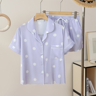 New Modal Short Pajamas Women Sleepwear Fashion Design pyjama | Shopee ...