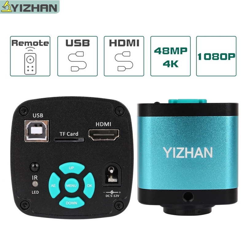 YIZHAN Microscope Microscope Camera 48MP HDMI USB 1080P 60FPS for ...