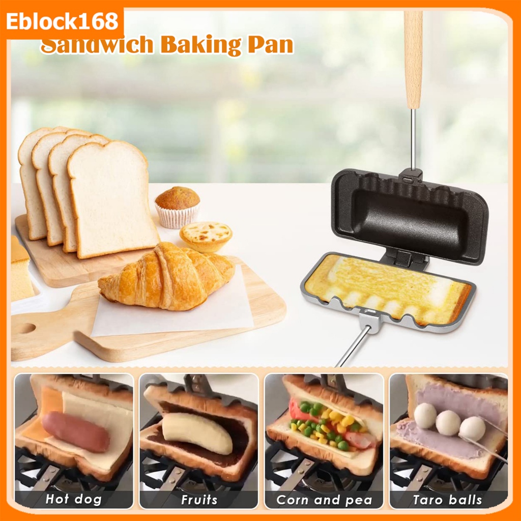 Double-Sided Breads Crepe Pans Applicable Gas Cooker Sandwich Mold ...