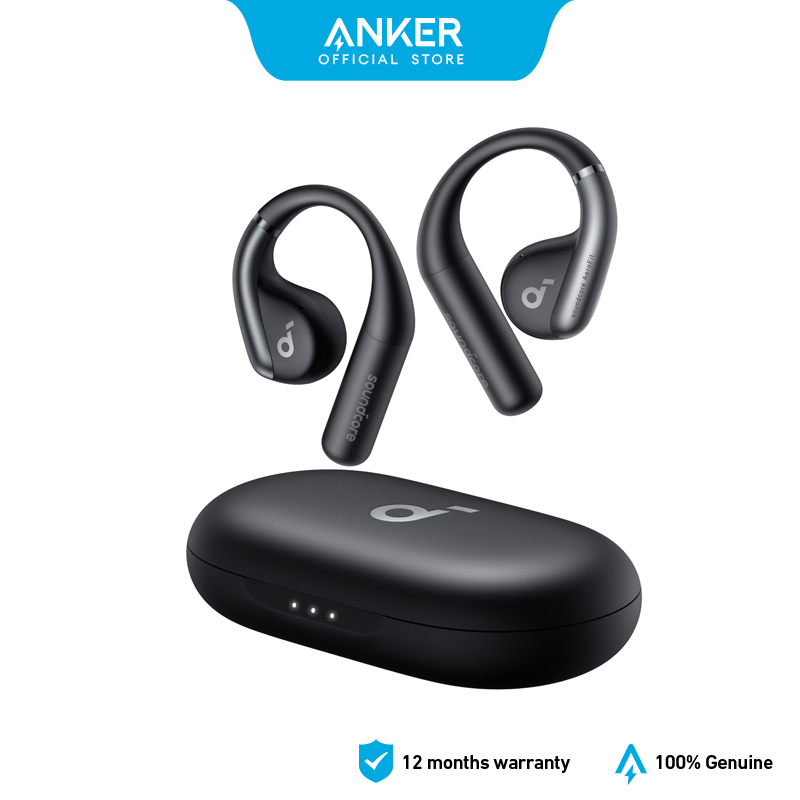 Soundcore by Anker Aerofit True Wireless Bluetooth Sport Earbuds, Rotatable  Earbuds Over-Ear Hooks for Ultimate Comfort and Secure Fit, Deep Bass