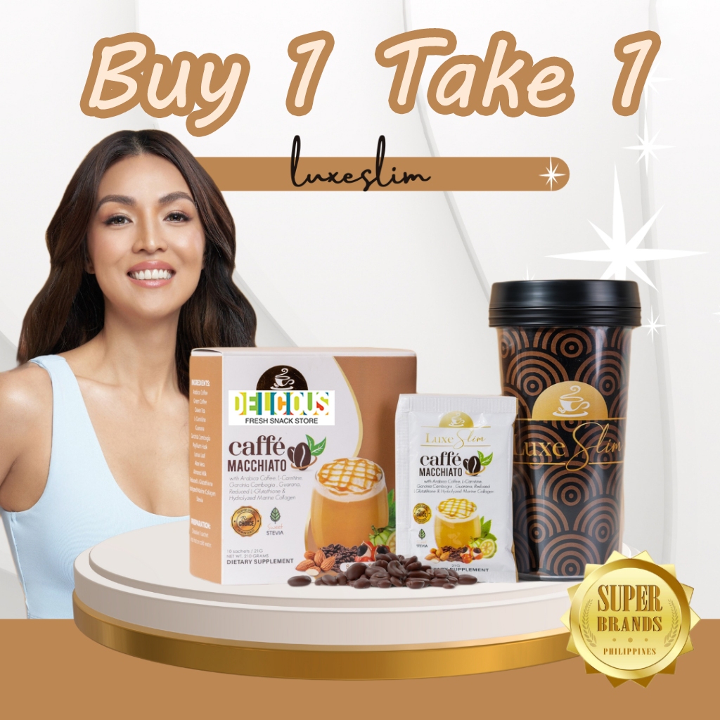 Luxe Slim Coffee Macchiato Beauty Four Seasons Juice Slimming Collagen