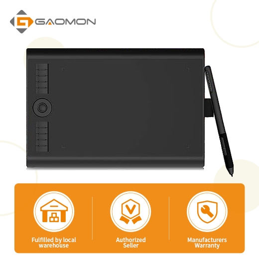 GAOMON M10K PRO 10 x 6.25 Inches Art Digital Graphic Tablet for Drawing ...