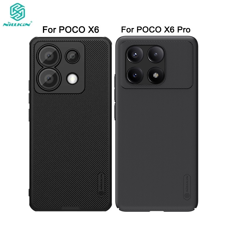 Poco X6 Pro Case Nillkin Frosted Shield Pro PC Hard Back Cover For ...