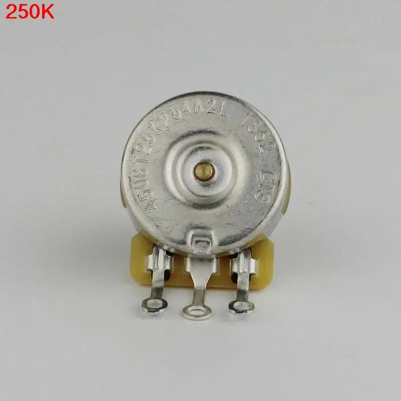 CTS Solid Aluminum Shaft Potentiometer, 250K Linear