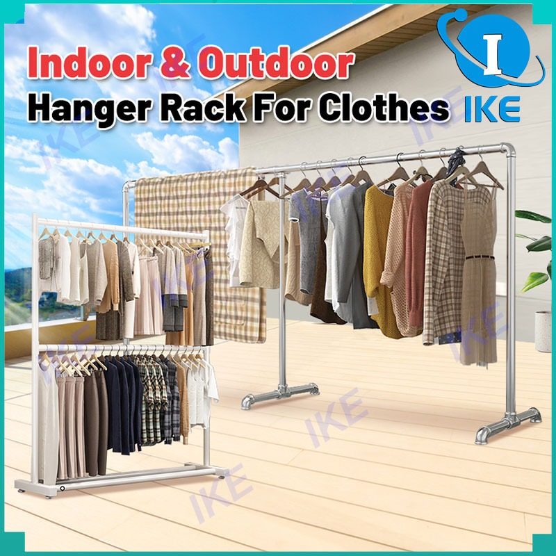 Clothes Drying Rack Indoor/Outdoor Drying stand Hanger Heavy Duty Stainless  for Dormitory hanger clothesline coat rack clothing store market Shop