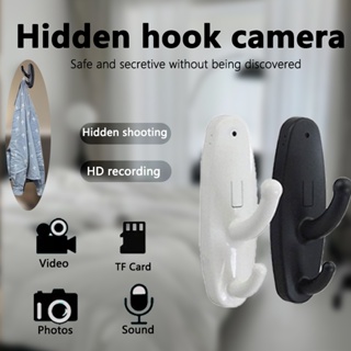 Coat Hook Hidden Camera Spy Camera Nanny Cam with Remote 1920x1080