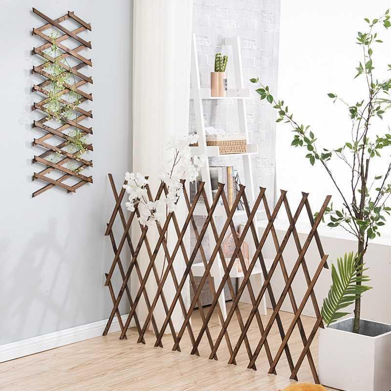 Wooden Trellis Expandable Wall Decoration Climbing Air Plants Support ...