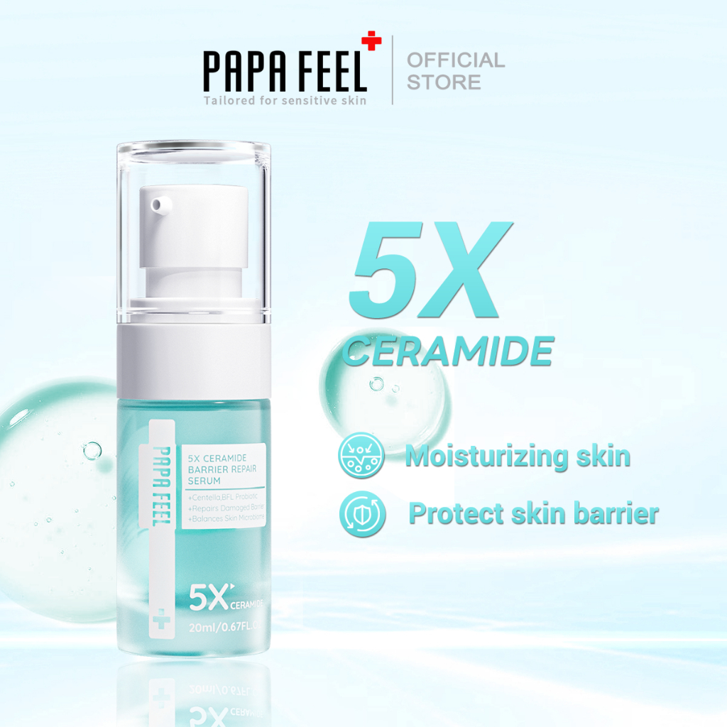 Papa Feel 5x Ceramide Barrier Repair Serum 20ml 