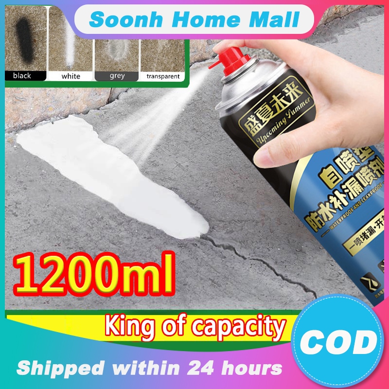 Waterproof Spray 1200ml Leak Seal Repair Leak Seal Repair Spray Leaking ...