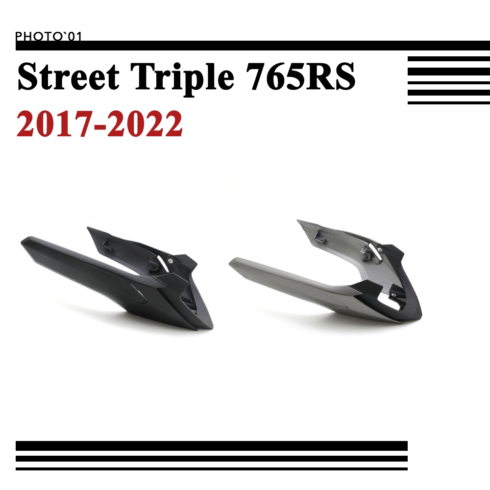 Aileron Inférieur Moteur Pour Triumph Street Triple 765 RS (2017-2022) - ABS Noir, Protection Châssis, Effet Aérodynamique Et Style Sportif