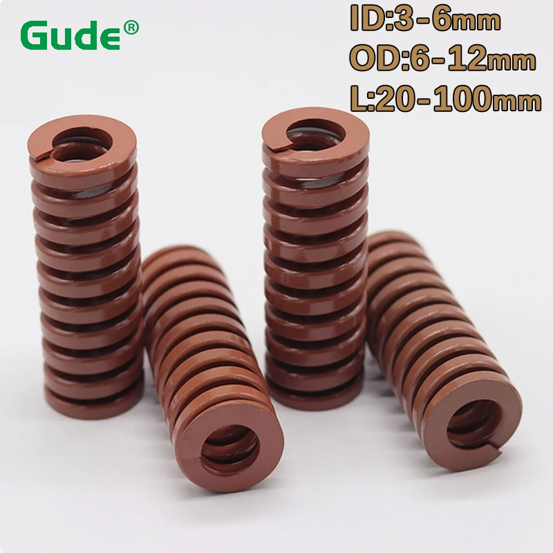 Die Mold Springs Compression Spring Extremely Heavy Load Brown Spiral ...