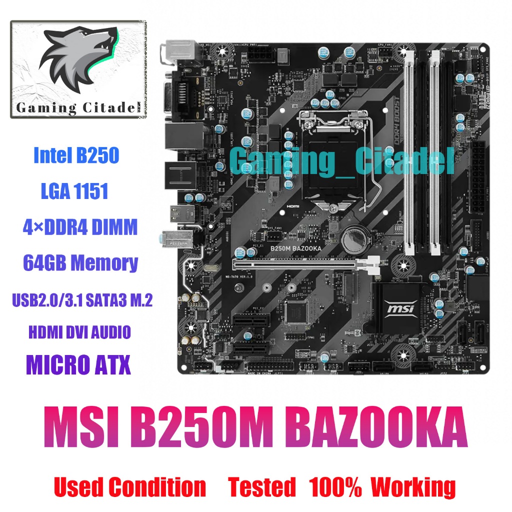 For ASUS PRIME B460M-K Computer Motherboard LGA 1200 DDR4 64G For Intel
