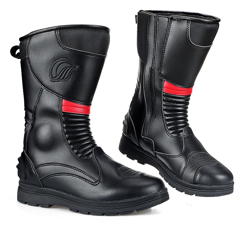 professional motorcycle Riding Boots Waterproof and Fall-resistant ...