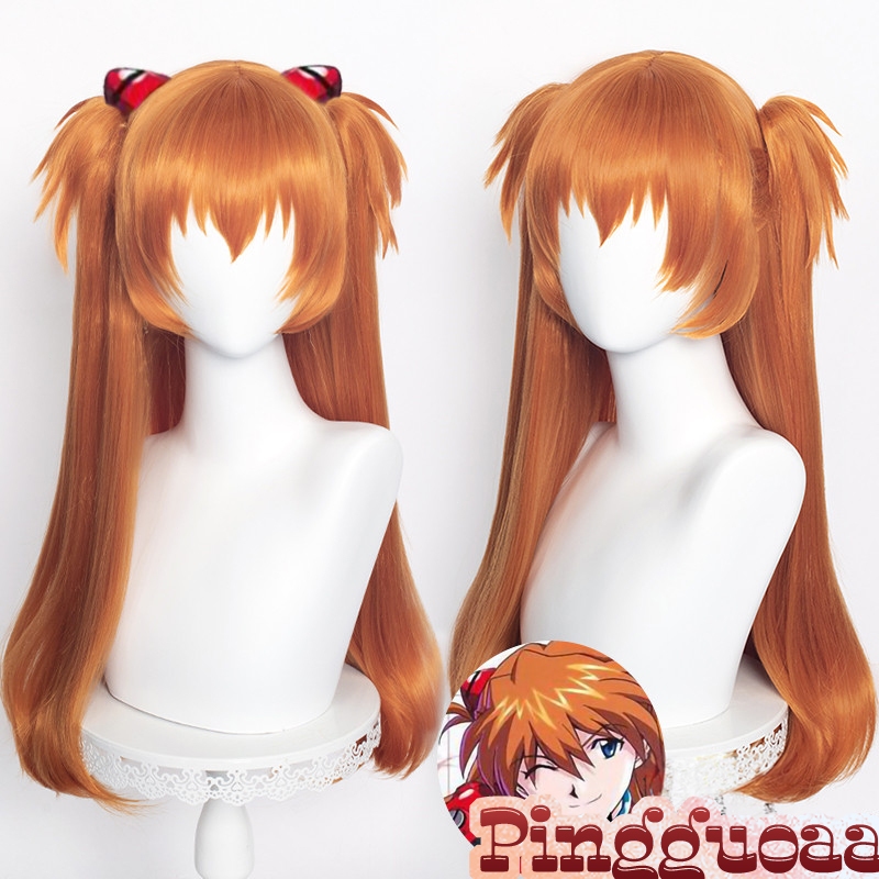 EVA Asuka Langley Soryu NEON GENESIS EVANGELION Cosplay Wig Heat ...