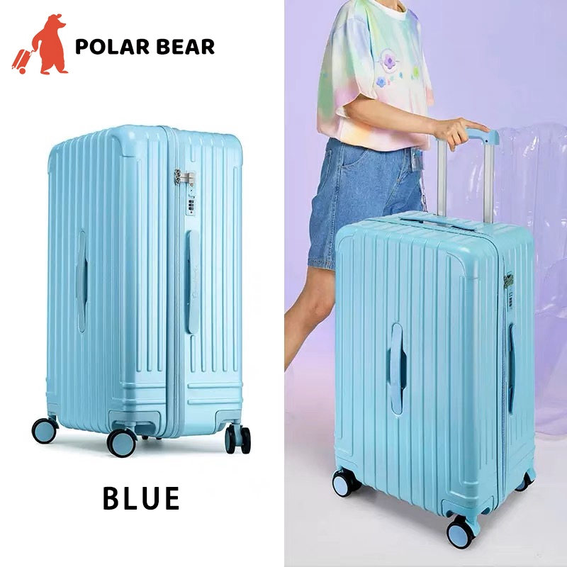 20 32 Inch Glossy Luggage Heavy Duty Suitcase Luggage Travel Bag Lightweight Large Capacity Trolley Shopee Philippines