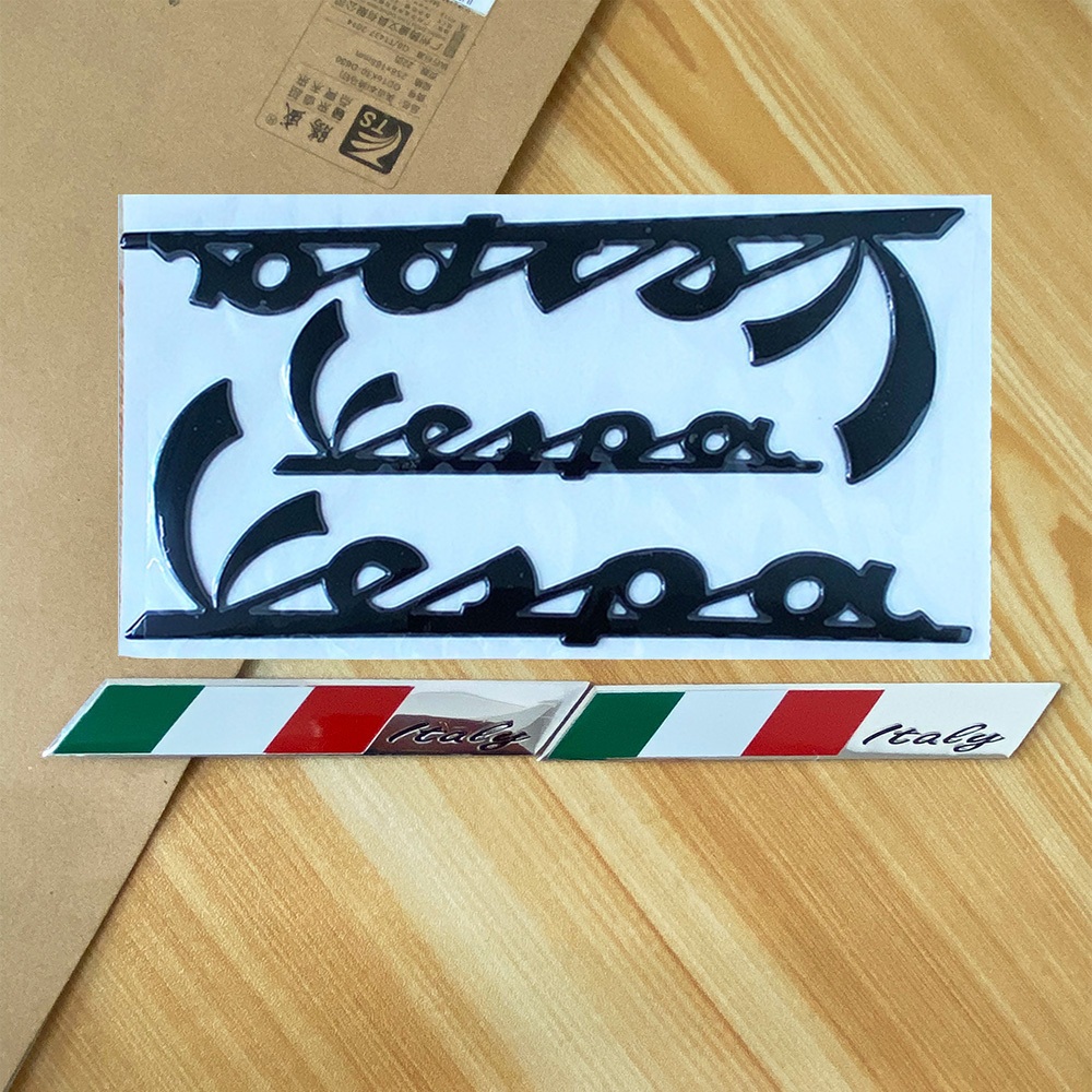 *READY STOCK* 3D Car Italian Italy National Flag Sticker Emblem ...