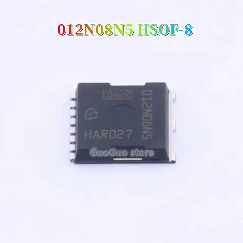 2pcs Original 012N08N5 HSOF-8 IPT012N08N5 012N08NS HSOF8 SMD 80V/300A ...